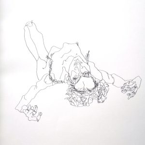 ink on paper encre sur papier petit format A4